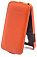 Кожаный чехол для Samsung Galaxy S4 Mini (i9190) Melkco Premium Leather Case - Jacka Type (Orange LC)
