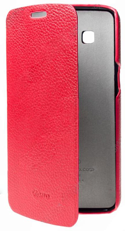 Кожаный чехол для Samsung Galaxy Grand 2 (G7102) Sipo Premium Leather Case "Book Type" - H-Series (Красный)