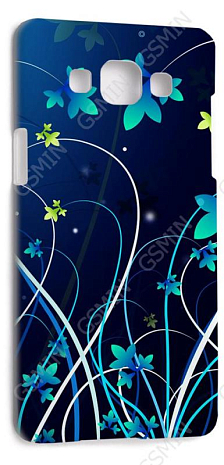 Чехол-накладка для Samsung Galaxy A5 (Белый) (Дизайн 176)