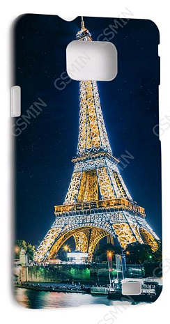 Чехол-накладка для Samsung Galaxy S2 Plus (i9105) (Белый) (Дизайн 156)