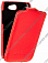 Кожаный чехол для Samsung Galaxy W (i8150) Melkco Premium Leather Case - Jacka Type (Red LC)