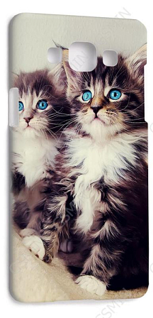 Чехол-накладка для Samsung Galaxy A5 (Белый) (Дизайн 164)