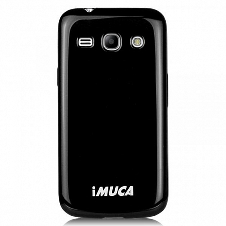 Чехол силиконовый для Samsung Galaxy Star Advance G350E iMUCA Colorful Case TPU (Черный)