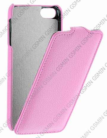 Кожаный чехол для iPod Touch 5 Art Case (Розовый)