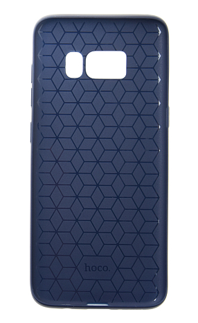 Чехол силиконовый для Samsung Galaxy S8 HOCO Delicate Shadow Case 0.4 mm (Синий Карбон)