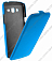Кожаный чехол для Samsung Galaxy Grand 2 (G7102) Armor Case "Full" (Голубой)