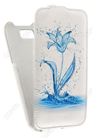 Кожаный чехол для Samsung Galaxy Note 2 (N7100) Armor Case (Белый) (Дизайн 8/8)