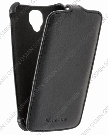 Кожаный чехол для Alcatel One Touch Idol 2 Mini L 6014X Armor Case (Черный)