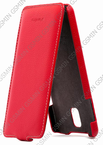    Samsung Galaxy Note 3 (N9005) Melkco Premium Leather Case - Jacka Type (Red LC)