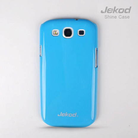 Чехол-накладка для Samsung Galaxy S3 (i9300) Jekod Colorful (Голубой)