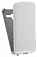 Кожаный чехол для Alcatel One Touch POP 3 5065D Aksberry Protective Flip Case (Белый)