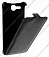 Кожаный чехол для Alcatel One Touch Idol Ultra 6033 Armor Case (Чёрный)