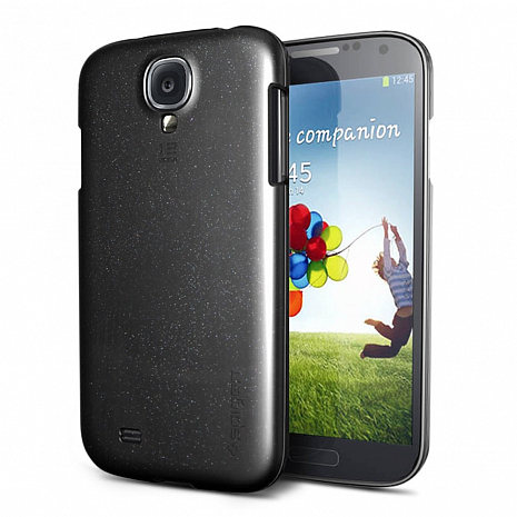 Чехол-накладка для Samsung Galaxy S4 (i9500) SGP Ultra Capsule (Soul Black)
