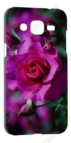 Чехол-накладка для Samsung Galaxy J2 (Белый) (Дизайн 160)