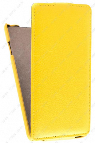 Кожаный чехол для Xiaomi Mi Note Art Case (Желтый)