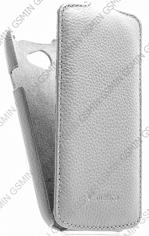   HTC One S / Ville  Melkco Leather Case - Jacka Type (White LC)