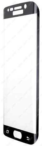Противоударное защитное стекло для Samsung Galaxy S6 Edge + G928T Aksberry 3D Curved