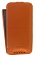    HTC Desire 601 Melkco Premium Leather Case - Jacka Type (Orange LC)