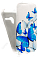 Кожаный чехол для Alcatel One Touch Pop D3 4035D Armor Case (Белый) (Дизайн 11/11)