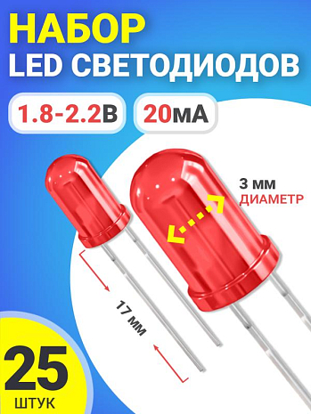   LED F3 GSMIN SL4 (1.8-2.2, 20, 3,  17) 25  ()