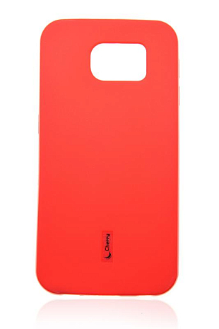 Чехол силиконовый для Samsung Galaxy S7 Plus Cherry (Красный)