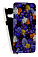 Кожаный чехол для Asus Zenfone 4 (A400CG) Aksberry Protective Flip Case (Белый) (Дизайн 145)
