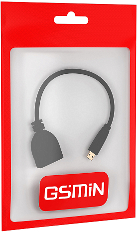   GSMIN AC7 Micro HDMI (M) - HDMI (F) (10 ) ()