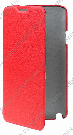 Кожаный чехол для Samsung Galaxy Note 3 Neo (N7505) Art Case - Book (Красный)