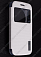 Кожаный чехол для Samsung Galaxy K Zoom (C1158) Rock Elegant Series Case (Белый)