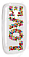 Чехол силиконовый для Samsung Galaxy S3 Mini (i8190) TPU (Прозрачный) (Дизайн 14)