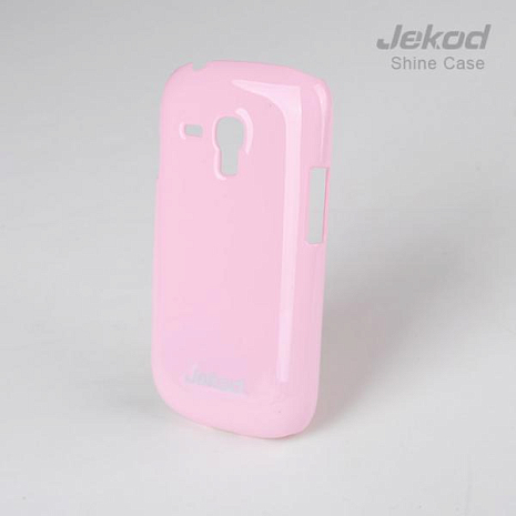 Чехол-накладка для Samsung Galaxy S3 Mini (i8190) Jekod Colorful (Розовый)