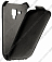 Кожаный чехол для Samsung Galaxy Trend Plus S7580/S7582 Armor Case (Черный)