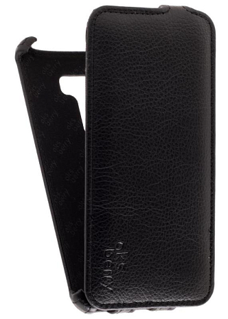 Кожаный чехол для Asus Zenfone Selfie ZD551KL Aksberry Protective Flip Case (Черный)