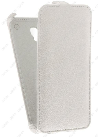 Кожаный чехол для Alcatel OneTouch Go Play 7048X Armor Case (Белый)