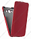 Кожаный чехол для Samsung Galaxy Grand 3 / MAX (SM-G7200) Sipo Premium Leather Case - V-Series (Красный)