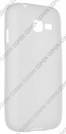 Чехол силиконовый для Samsung S7262 Star Plus TPU (Белый Матовый)