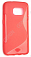Чехол силиконовый для Samsung Galaxy S7 S-Line TPU (Красный)