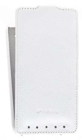   HTC One M7 Melkco Leather Case - Jacka Type (White LC)