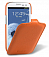 Кожаный чехол для Samsung Galaxy S3 (i9300) Melkco Premium Leather Case - Jacka Type (Orange LC)