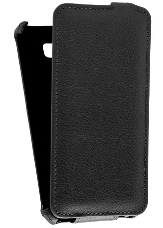 Кожаный чехол для Asus Zenfone 2 Laser ZE550KL Gecko Case (Черный)