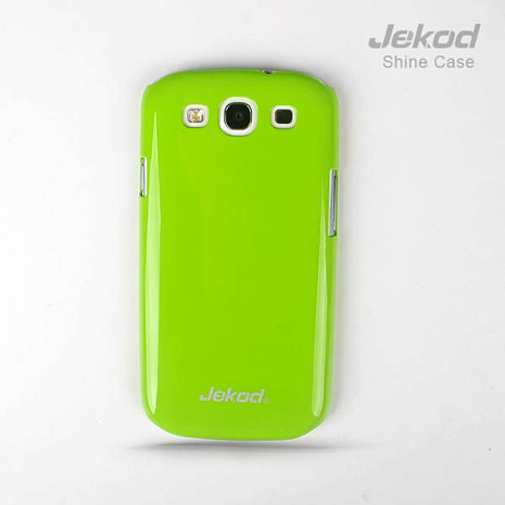 Чехол-накладка для Samsung Galaxy S3 (i9300) Jekod Colorful (Зеленый)