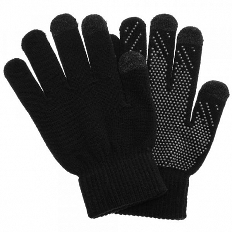 Перчатки Touch Glove для сенсорных (емкостных) экранов (Черный)