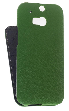    HTC One 2 M8 Melkco Leather Case - Jacka Type (Green LC)