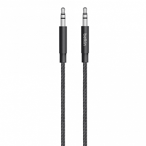 Аудио-кабель AUX 3.5мм Belkin (Черный) AV10164bt04-BLK