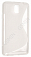 Чехол силиконовый для Samsung Galaxy Note 3 (N9005) S-Line TPU (Прозрачно-Матовый)
