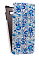 Кожаный чехол для Samsung Galaxy A7 Armor Case "Full" (Белый) (Дизайн 18/18)