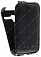 Кожаный чехол для Alcatel PIXI 3(3.5) 4009D Armor Case (Черный)