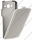 Кожаный чехол для Samsung Galaxy Grand 2 (G7102) Sipo Premium Leather Case - V-Series (Белый)