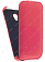 Кожаный чехол для Alcatel OneTouch Go Play 7048X Aksberry Protective Flip Case (Красный)