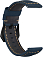   GSMIN Suede 2 Black 20  Samsung Gear Sport / S2 Classic / Galaxy Watch (42 mm) / Watch Active ()